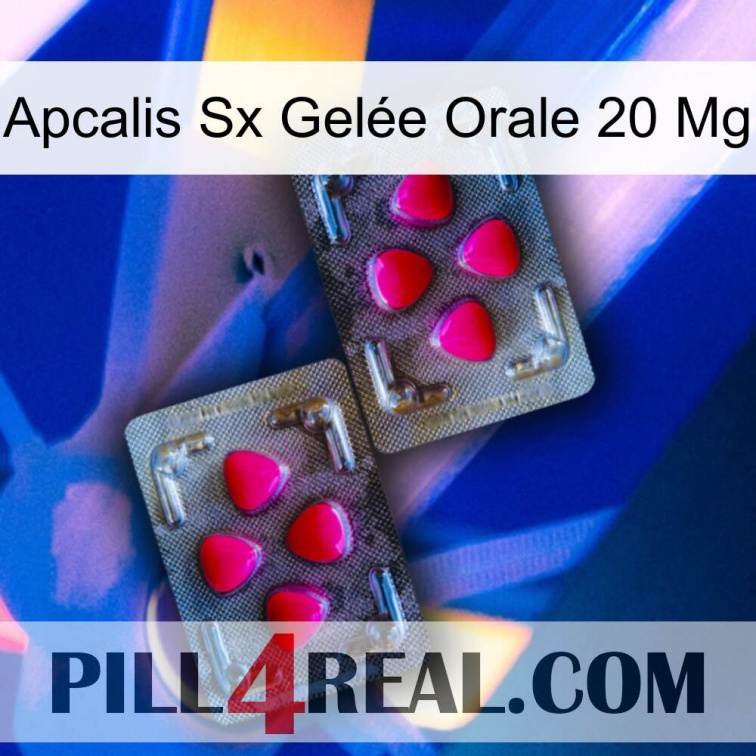 Apcalis Sx Gelée Orale 20 Mg 15